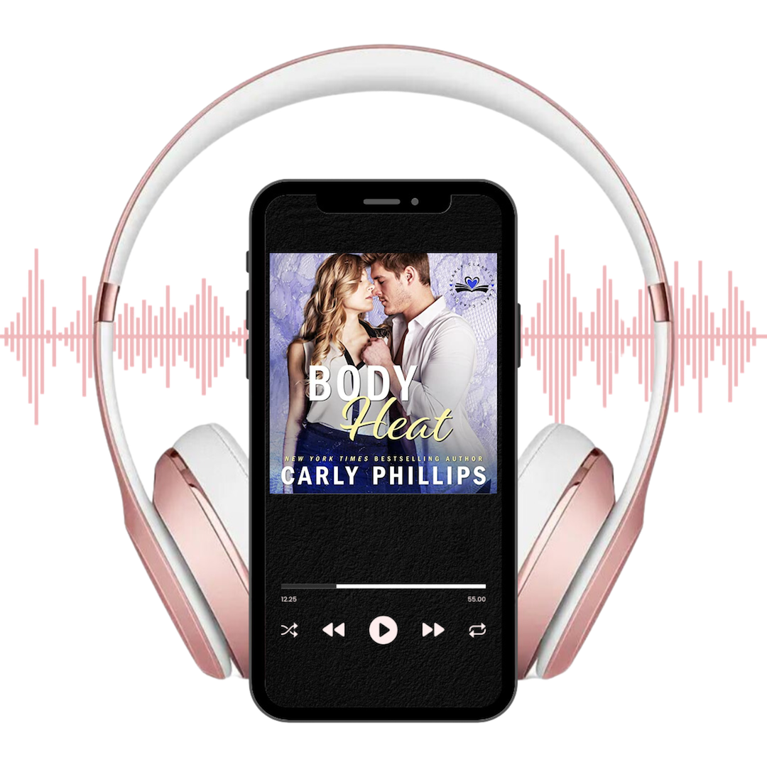 Body Heat audiobook displayed on player