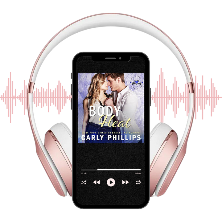 Body Heat audiobook displayed on player