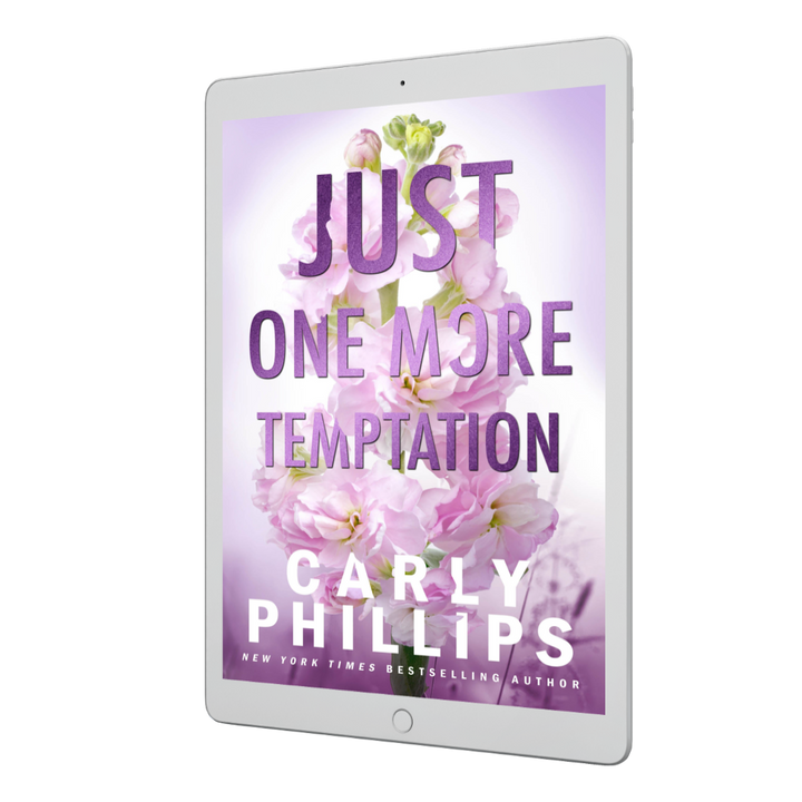 Just One More Temptation billionaire romance floral cover ebook