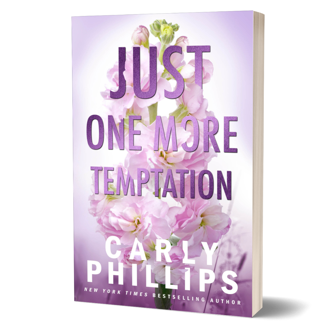 Just One More Temptation billionaire romance paperback floral cover
