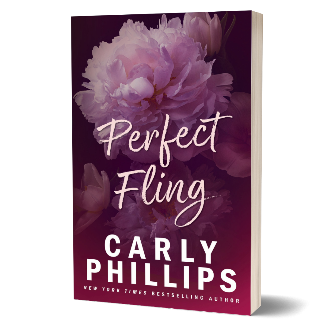 Perfect Fling small town romance paperback floral cover