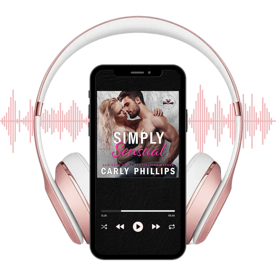 Simply Sensual audiobook displayed on player