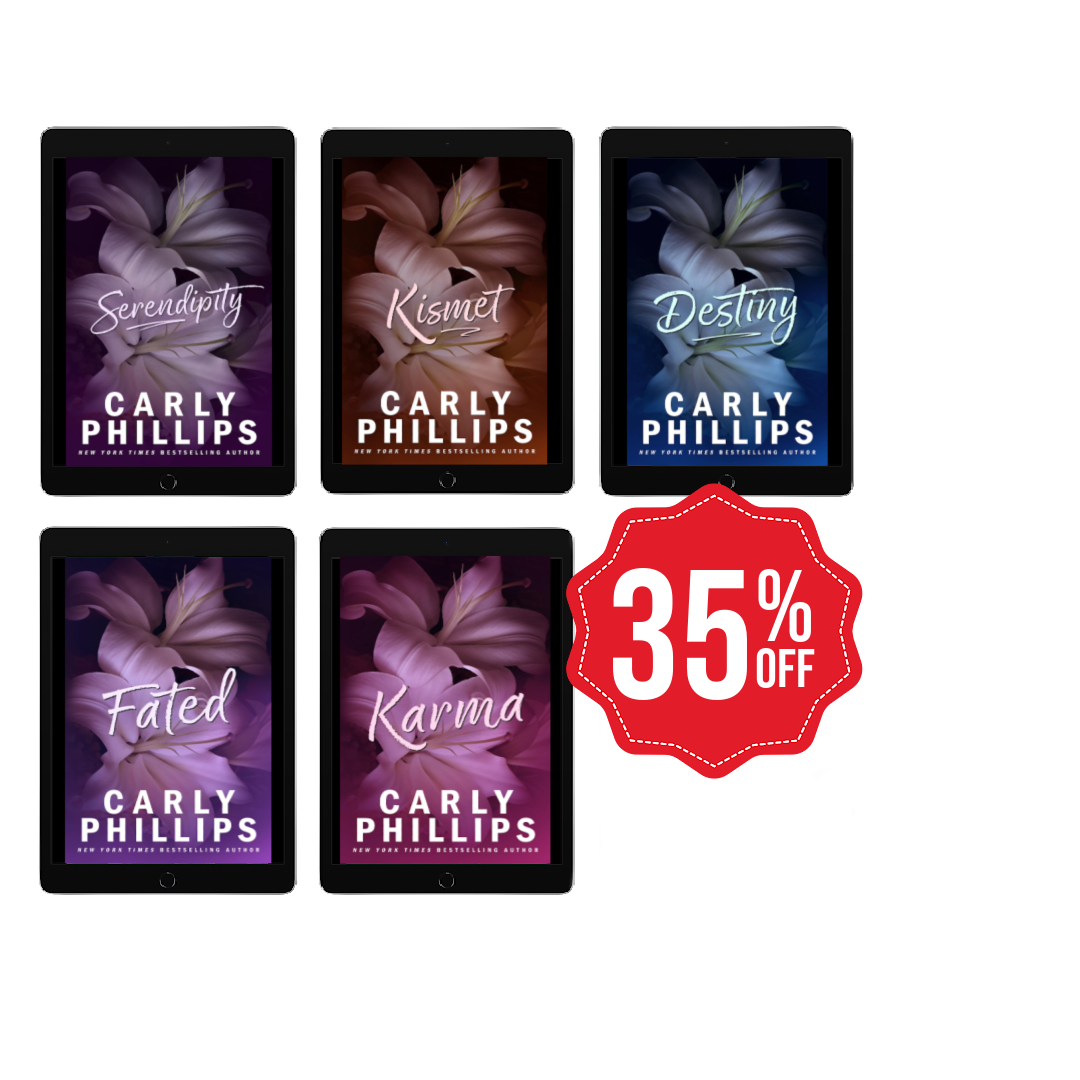 Serendipity Series 5 ebooks bundle floral covers small town romance