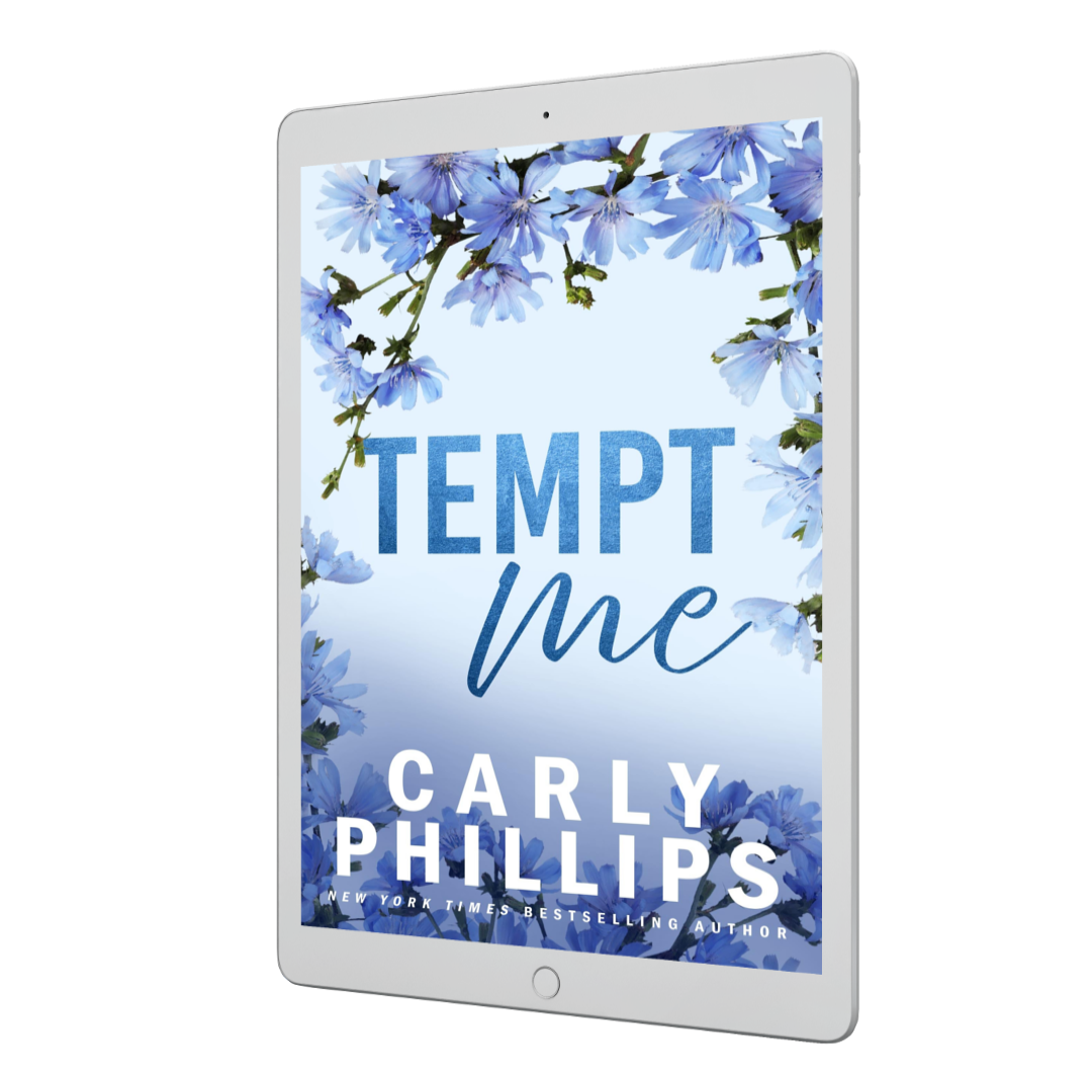 Tempt Me bodyguard romance ebook floral cover