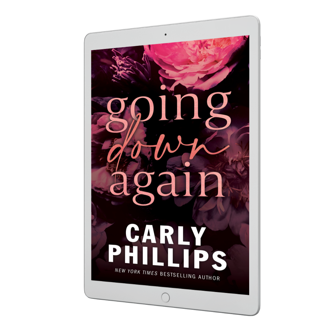 Going Down Again billionaire romance novella ebook floral cover