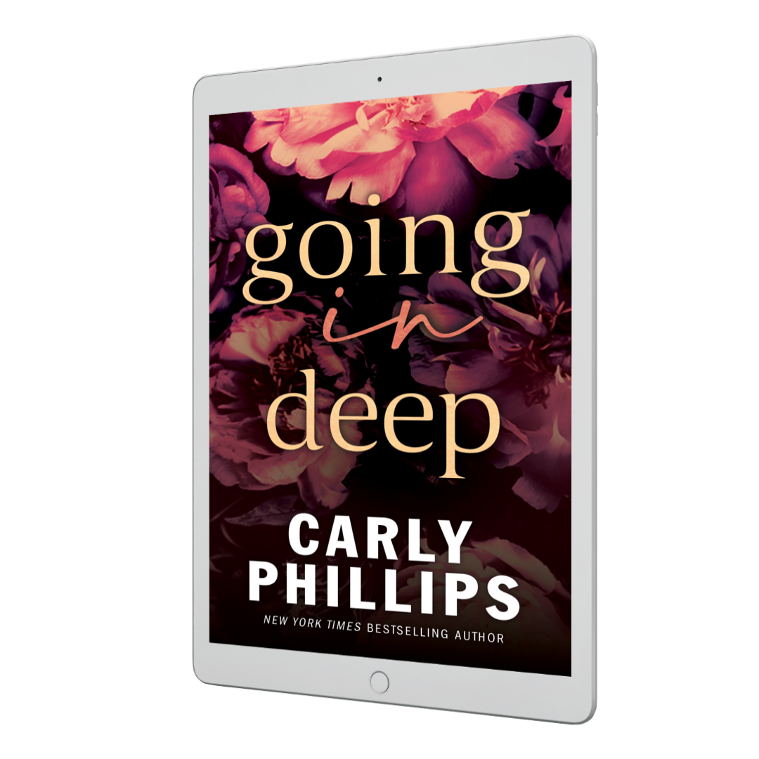 Going In Deep billionaire romance ebook floral cover