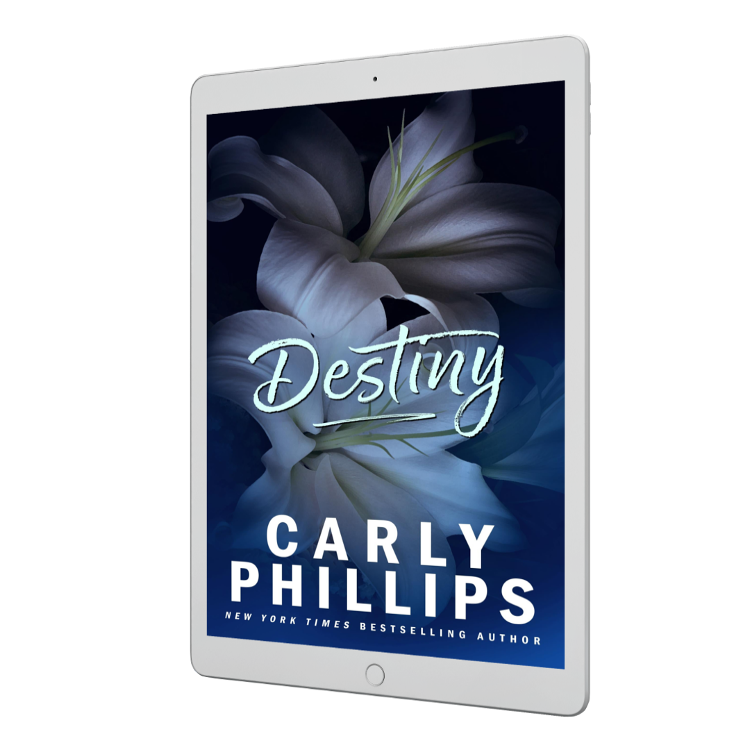 Destiny small town romance ebook floral cover