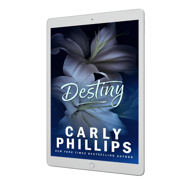 Destiny small town romance ebook floral cover
