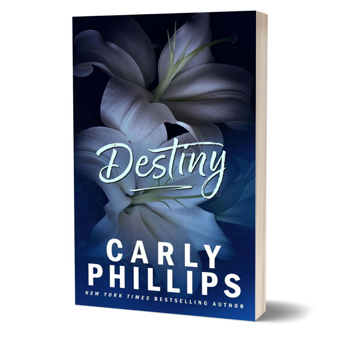 Destiny small town romance paperback floral cover