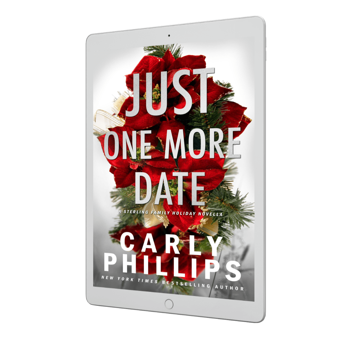 Just One More Date ebook floral cover Christmas novella