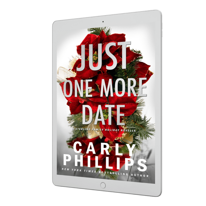 Just One More Date ebook floral cover Christmas novella