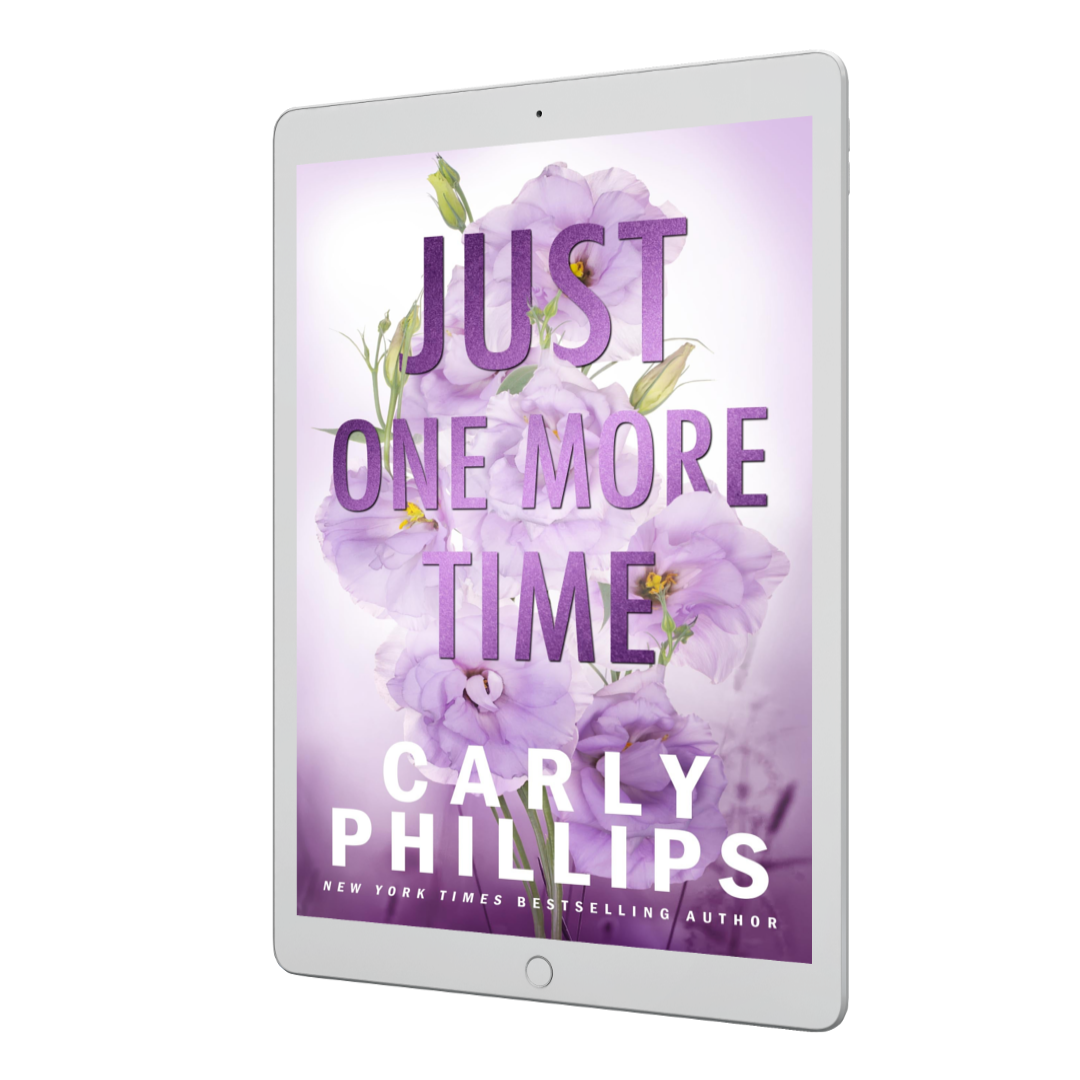 Just One More Time Sterling Family ebook floral cover