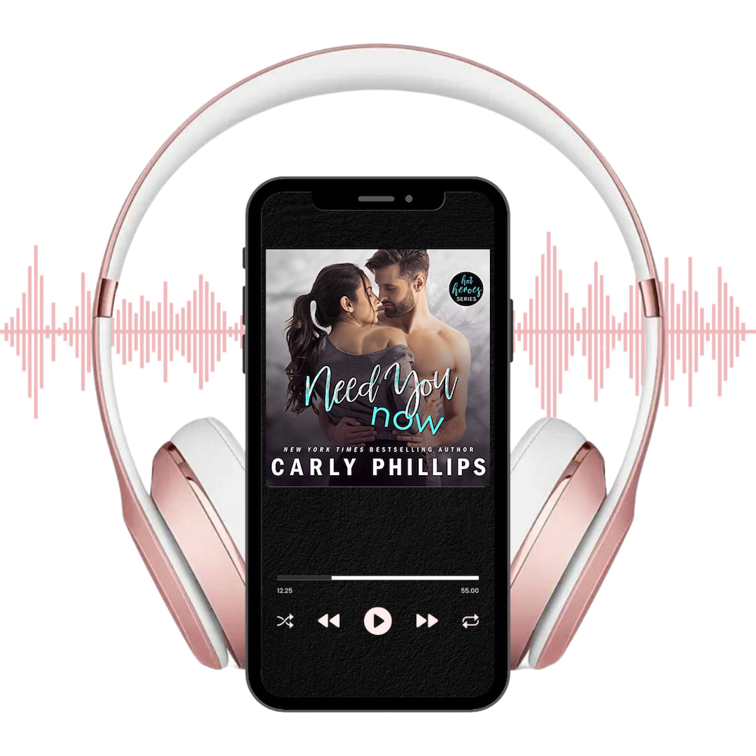Need You Now small town romance audiobook displayed on player