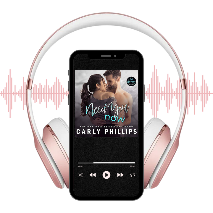Need You Now small town romance audiobook displayed on player