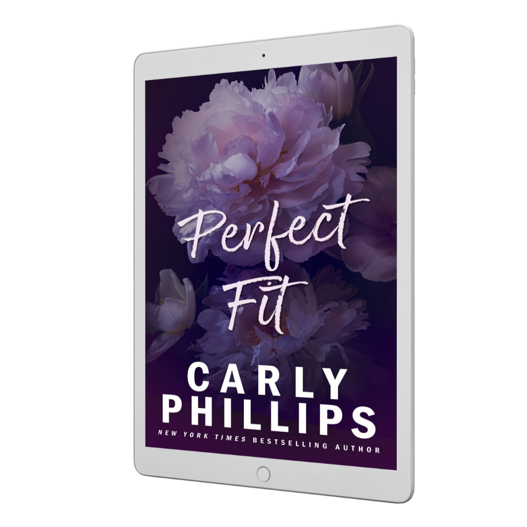 Perfect Fit small town romance ebook floral cover