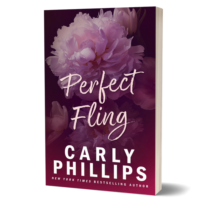 Perfect Fling small town romance paperback floral cover