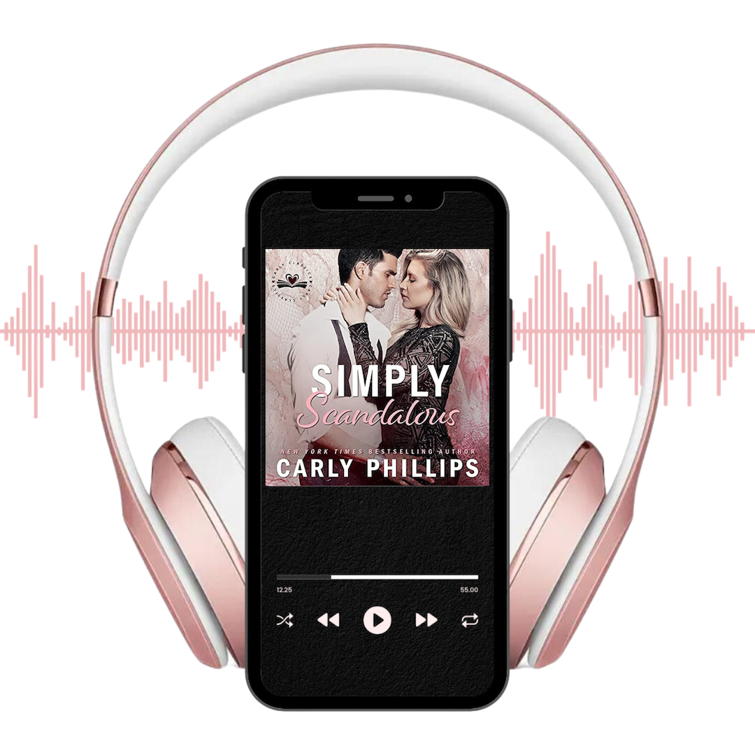 Simply Scandalous audiobook displayed on player