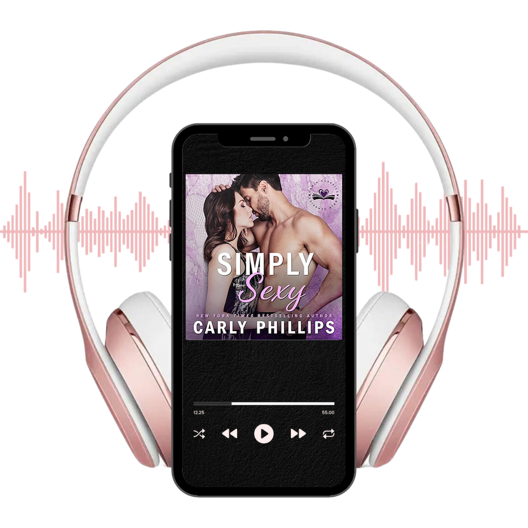 Simply Sexy audiobook displayed on player